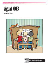 Agent 003-1 Piano 6 Hands piano sheet music cover